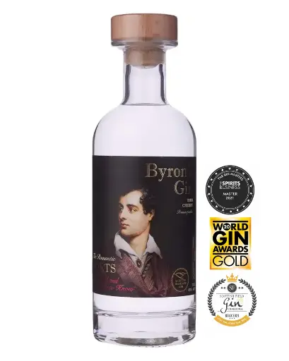 [9HA421] BYRONS BIRD CHERRY 2020 70CL GIN